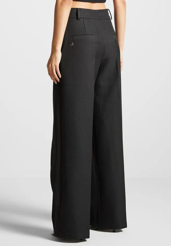 Manire De Voir Trousers Manire De Voir Woman Wrap Tailored Trousers 8211 Black