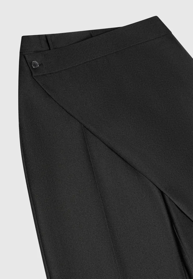Manire De Voir Trousers Manire De Voir Woman Wrap Tailored Trousers 8211 Black