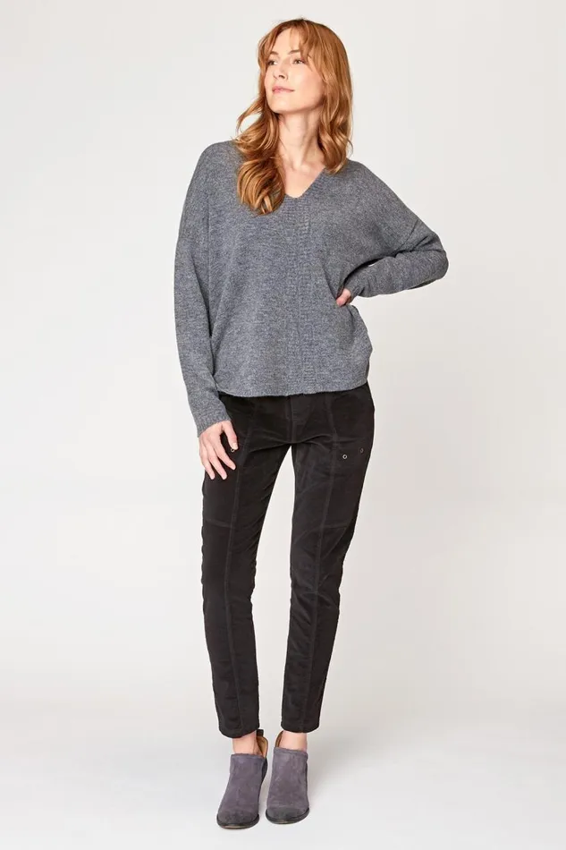 Mapleton VNeck Sweater Cooled Cinder Clothing XCVI Sweaters
