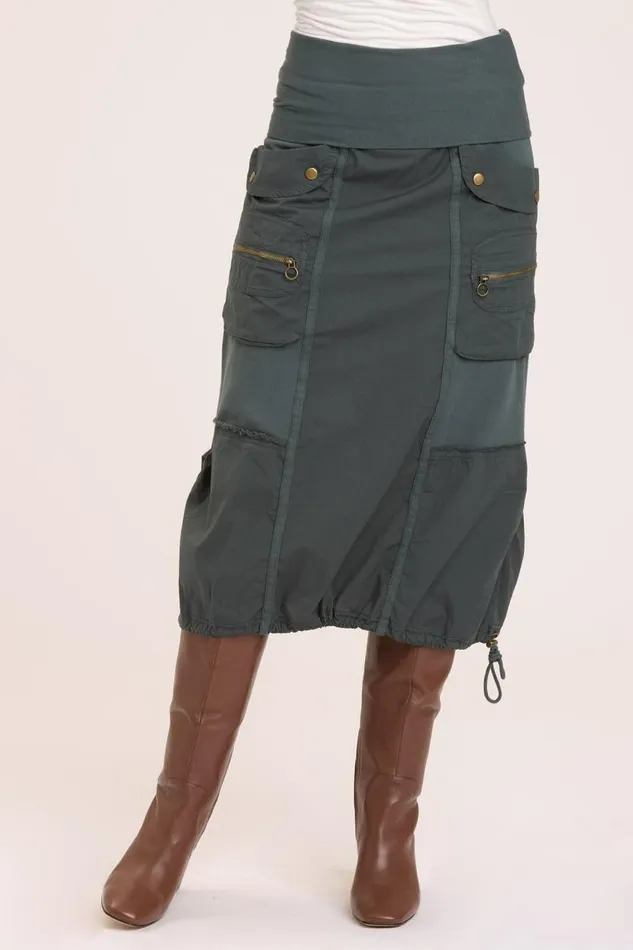 Marconi Cargo Skirt Hawthorn Leaf Clothing XCVI Skirts