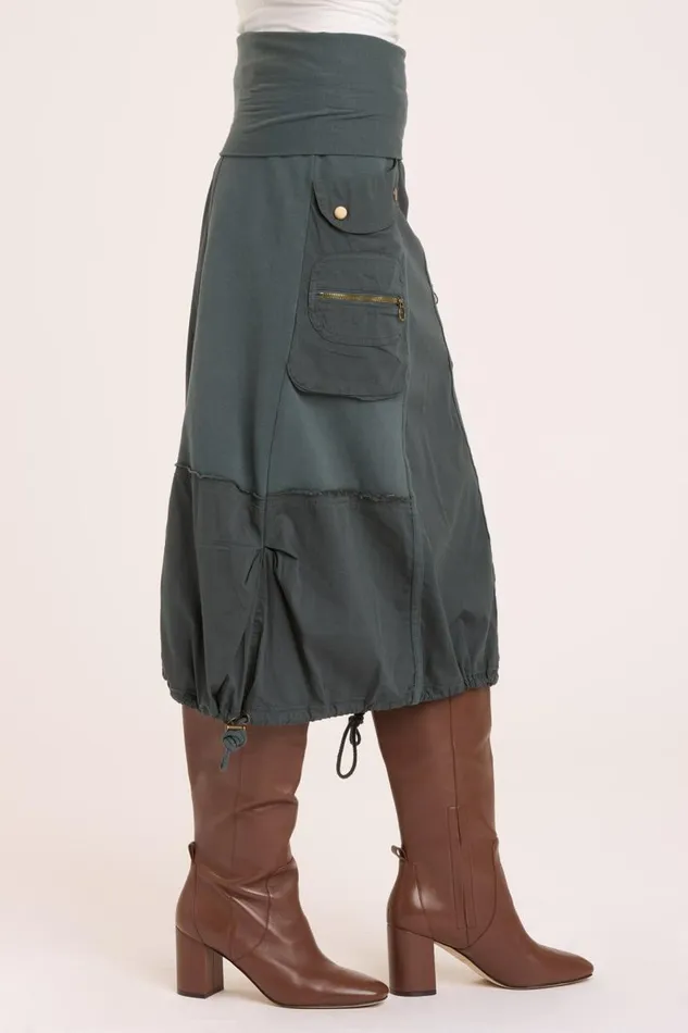 Marconi Cargo Skirt Hawthorn Leaf Clothing XCVI Skirts