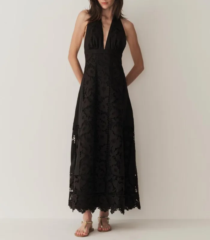 MARIZA DRESS Black Shop DEN Dresses