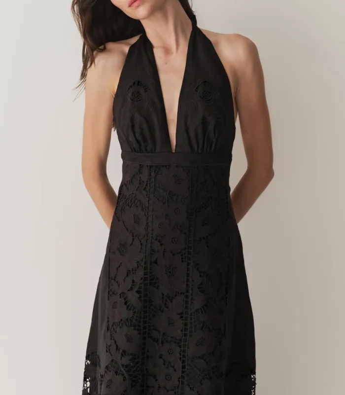 MARIZA DRESS Black Shop DEN Dresses