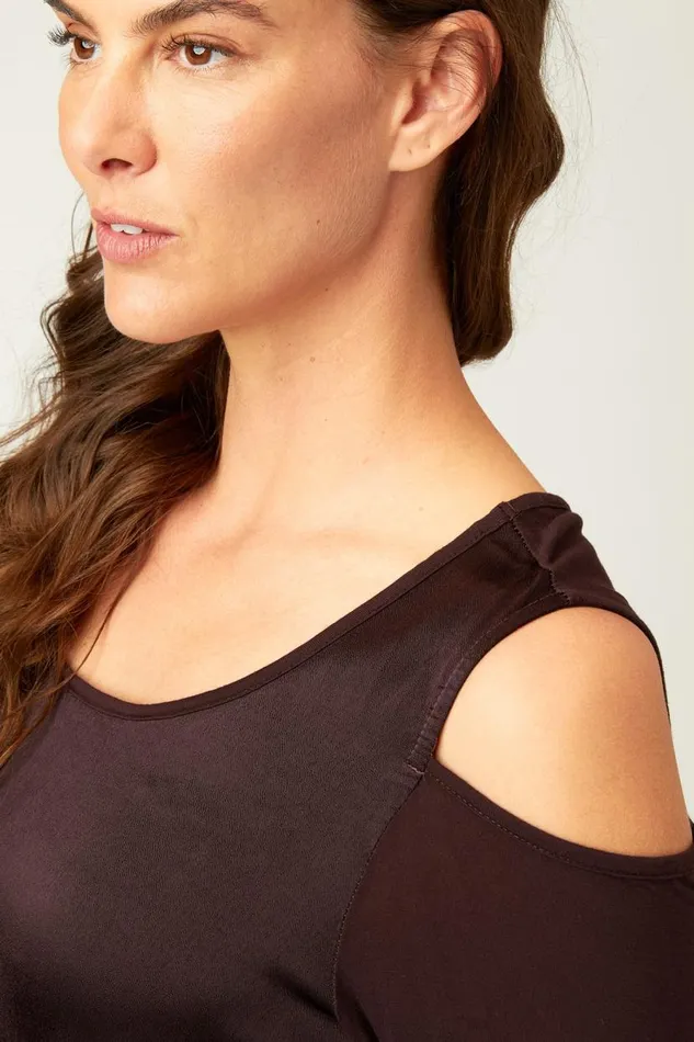 Marlee Cold Shoulder Belge Clothing XCVI ShirtsBlouses