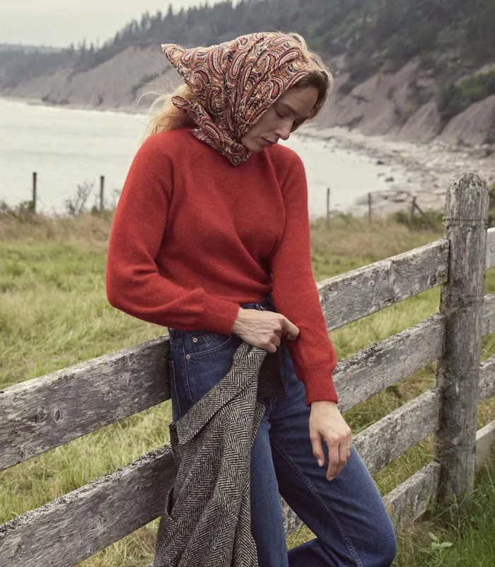 MARSENA SWEATER Cerise Shop DEN Knitwear