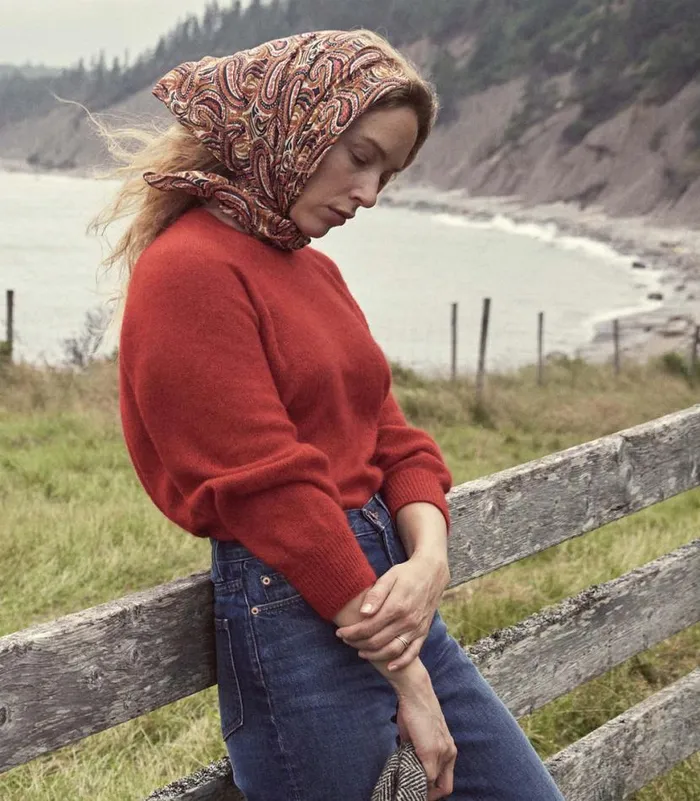 MARSENA SWEATER Cerise Shop DEN Knitwear