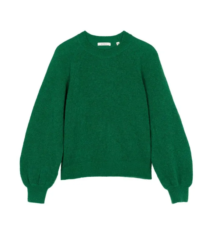 MARSENA SWEATER Evergreen Shop DEN Knitwear