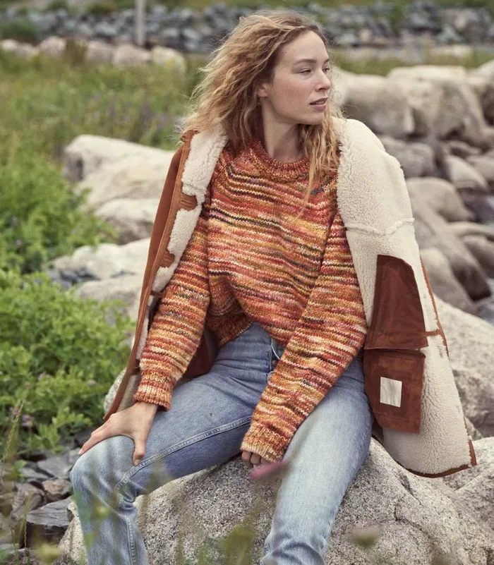 MARTI SWEATER Desert Sunset Shop DEN Knitwear