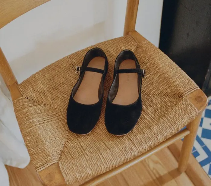 MARY JANE SLIPPER Black Shop DEN Footwear