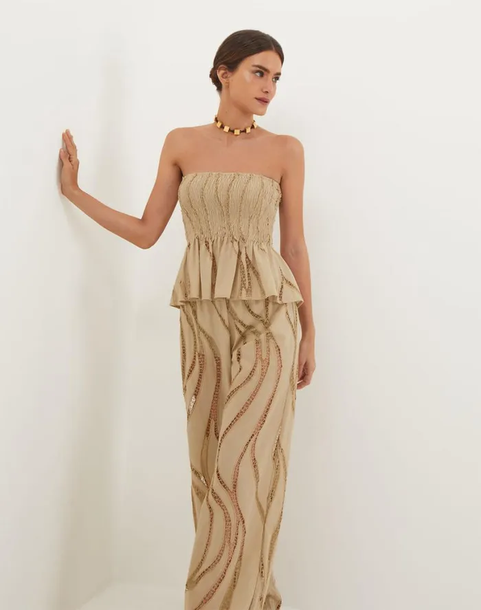 Matching Sets Women ViX Paula Hermanny Babi Top 8211 Santal