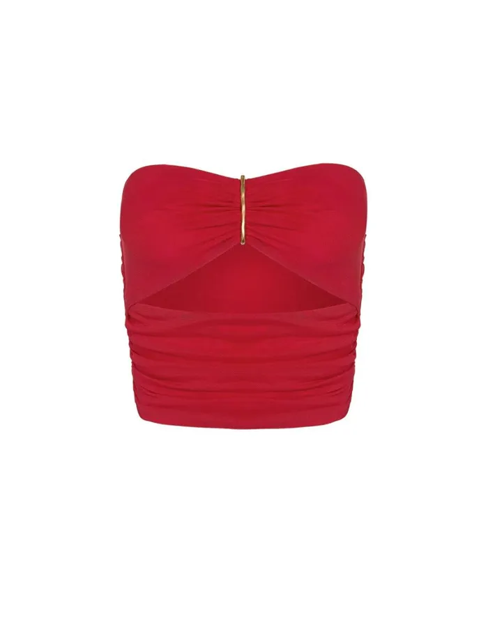 Matching Sets Women ViX Paula Hermanny Fae Top 8211 Red Poppy
