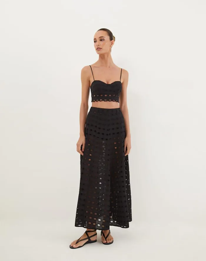 Matching Sets Women ViX Paula Hermanny Lauren Top 8211 Black