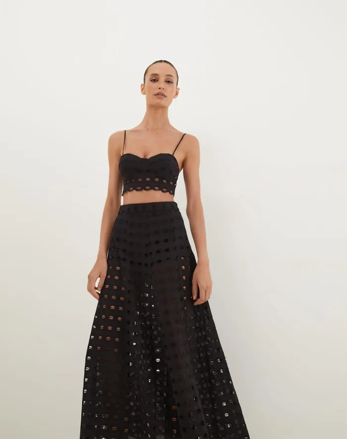 Matching Sets Women ViX Paula Hermanny Lauren Top 8211 Black