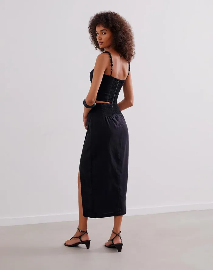 Matching Sets Women ViX Paula Hermanny Sakura Top 8211 Black