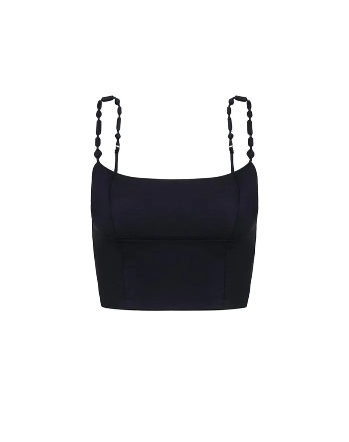 Matching Sets Women ViX Paula Hermanny Sakura Top 8211 Black