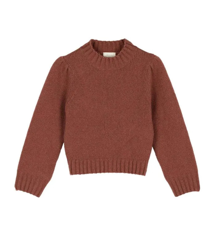 MAY SWEATER Dusty Rose Shop DEN Knitwear