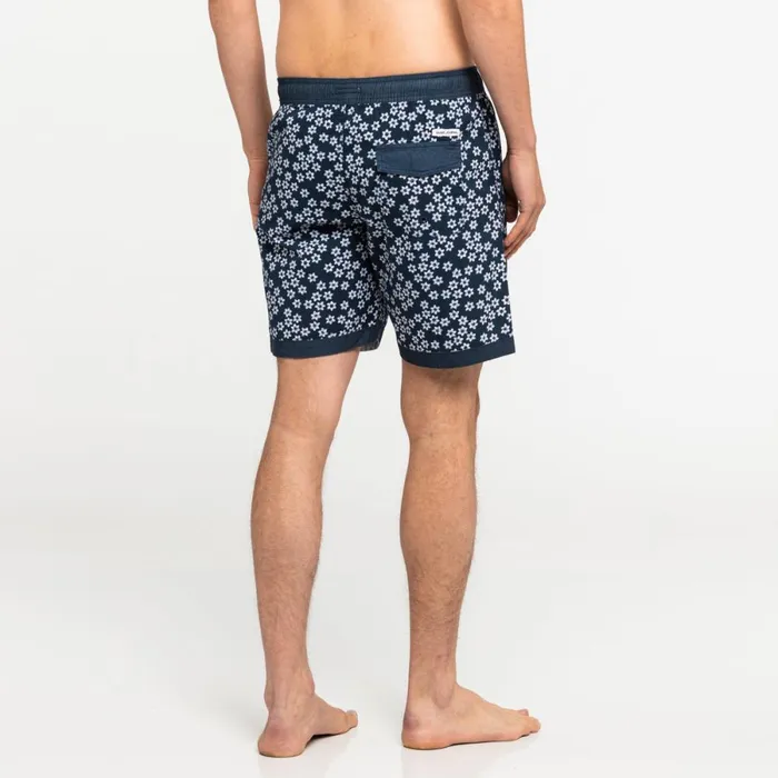 Men Banks Journal Boardshorts Daffodils Elastic Boardshort Insiginia Blue