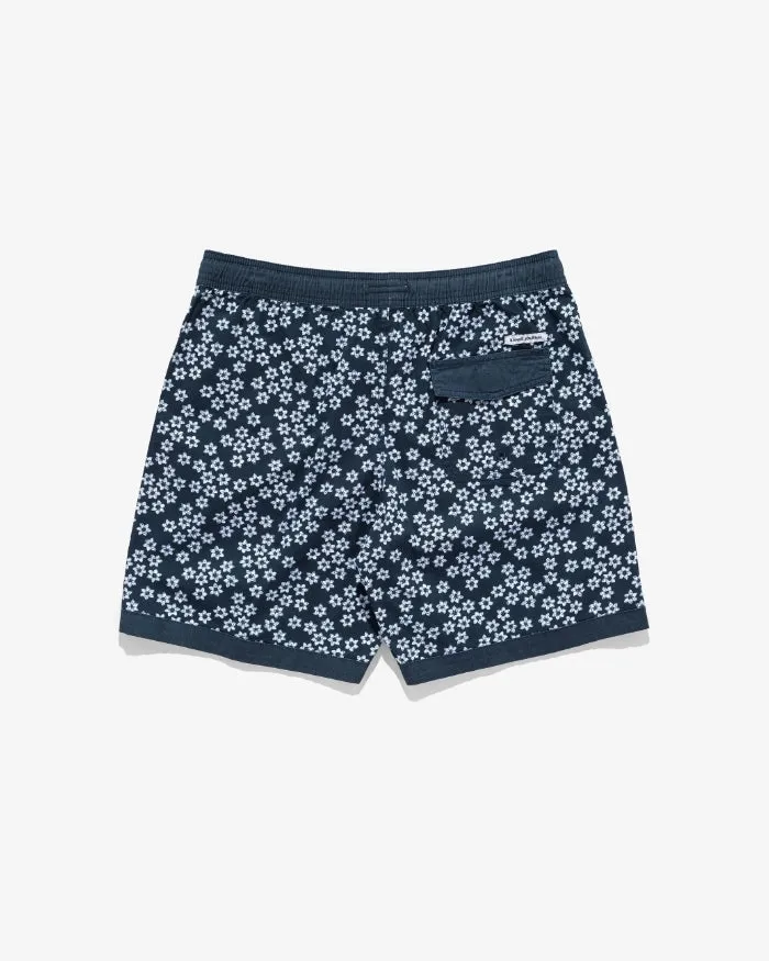 Men Banks Journal Boardshorts Daffodils Elastic Boardshort Insiginia Blue