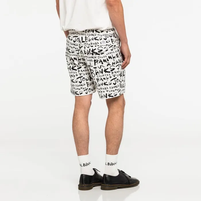 Men Banks Journal Boardshorts Dunkwell Elastic Boardshort Off White
