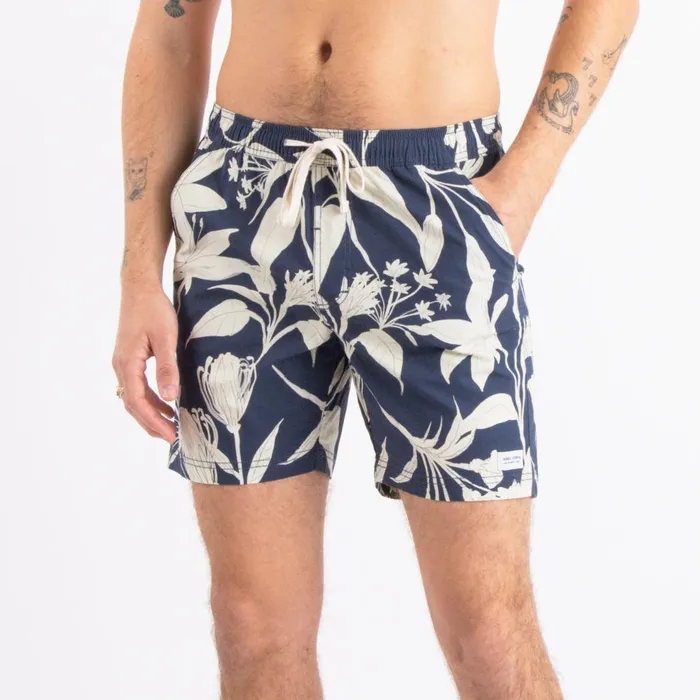 Men Banks Journal Boardshorts Fingal Elastic Boardshort Insignia Blue