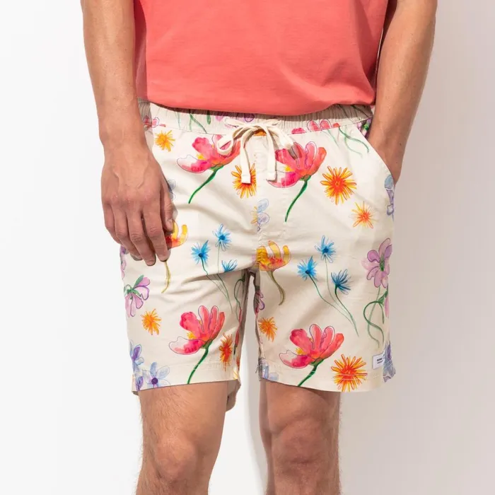 Men Banks Journal Boardshorts Fluer Elastic Boardshort Bone Men Banks Journal Boardshorts Fluer Elastic Boardshort Bone