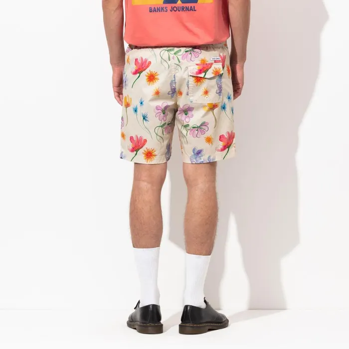 Men Banks Journal Boardshorts Fluer Elastic Boardshort Bone Men Banks Journal Boardshorts Fluer Elastic Boardshort Bone