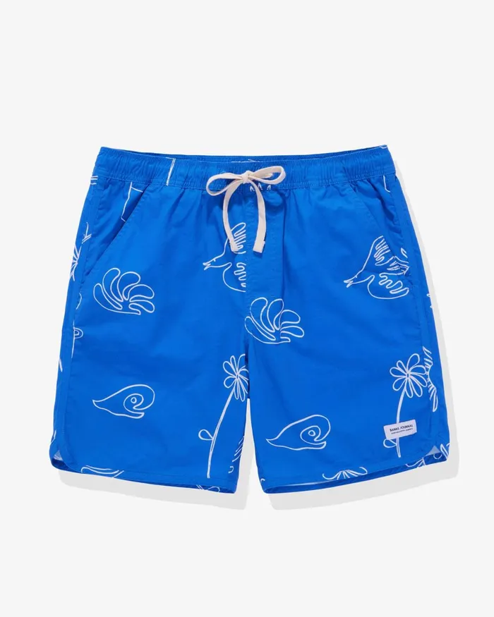 Men Banks Journal Boardshorts Haven Boardshort Victoria Blue