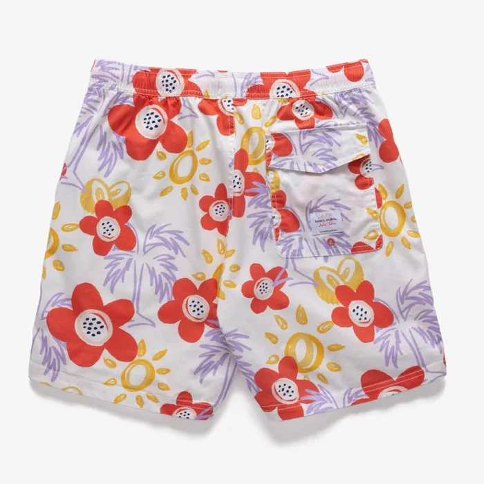 Men Banks Journal Boardshorts Nia Elastic Boardshort Off White Men Banks Journal Boardshorts Nia Elastic Boardshort Off White
