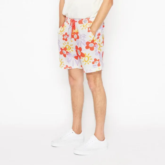 Men Banks Journal Boardshorts Nia Elastic Boardshort Off White Men Banks Journal Boardshorts Nia Elastic Boardshort Off White