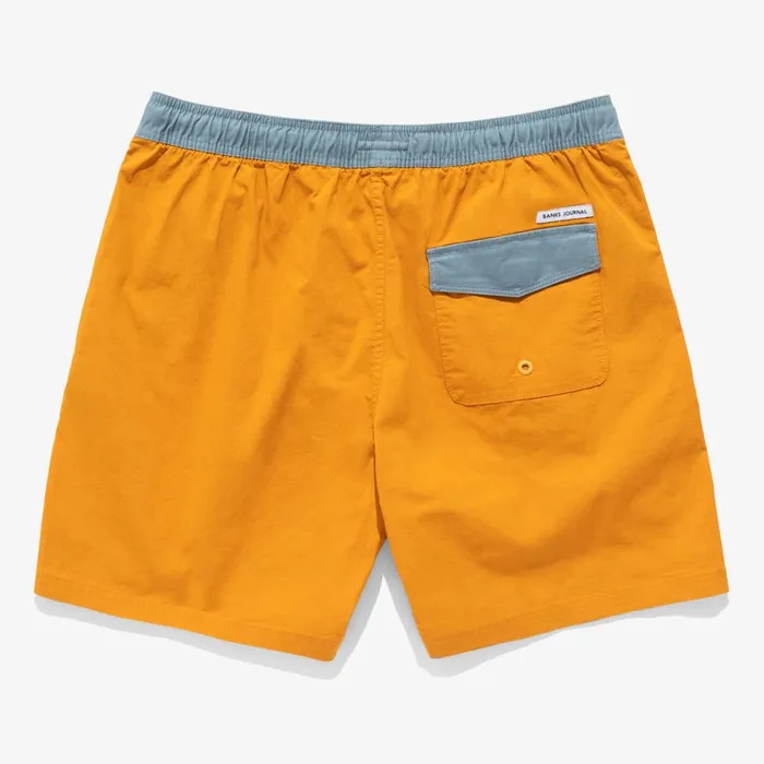 Men Banks Journal Boardshorts Primary Elastic Boardshort Deep Mustard