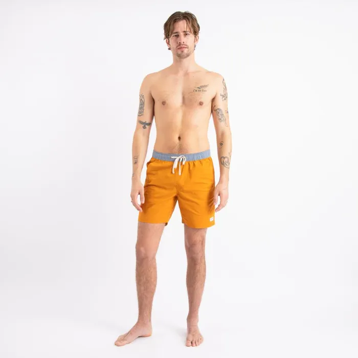 Men Banks Journal Boardshorts Primary Elastic Boardshort Deep Mustard