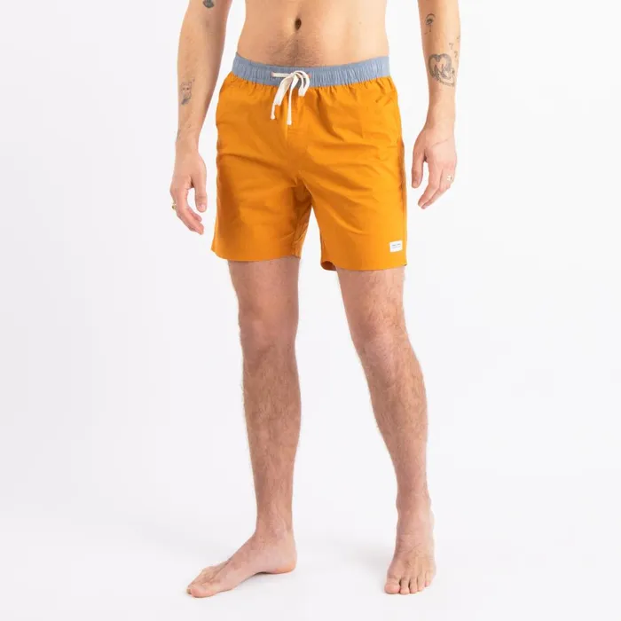 Men Banks Journal Boardshorts Primary Elastic Boardshort Deep Mustard