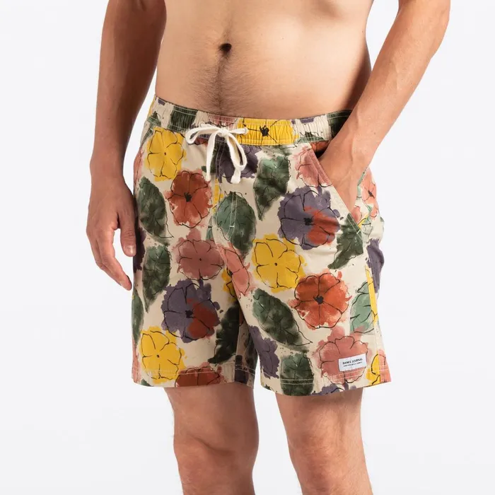 Men Banks Journal Boardshorts Soho Elastic Boardshort Bone