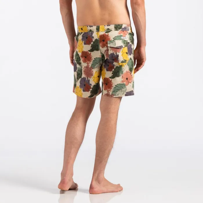 Men Banks Journal Boardshorts Soho Elastic Boardshort Bone