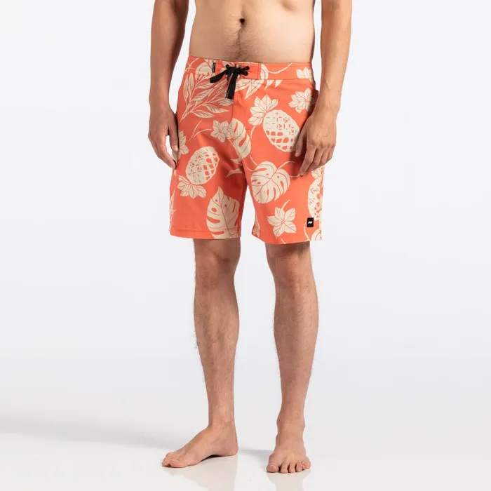 Men Banks Journal Boardshorts Vibes Boardshort Washed Red