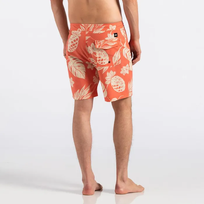 Men Banks Journal Boardshorts Vibes Boardshort Washed Red