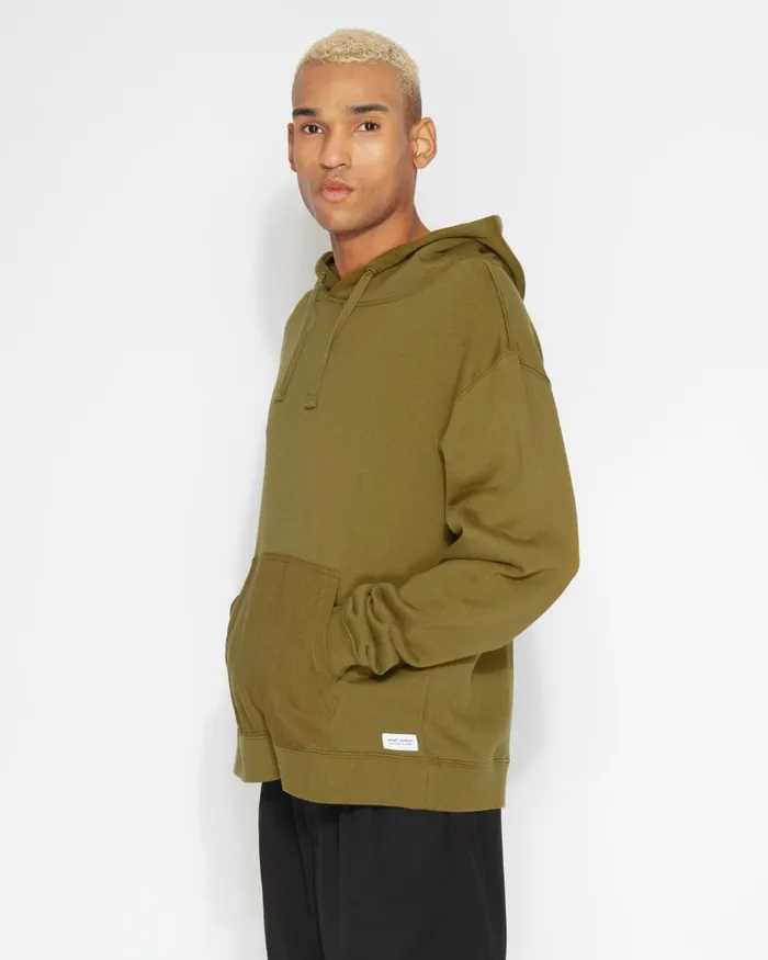 Men Banks Journal Fleeces and Knitwear Primary Deluxe Hoodie Fleece Tawny Olive Men Banks Journal Fleeces and Knitwear Primary Deluxe Hoodie Fleece Tawny Olive