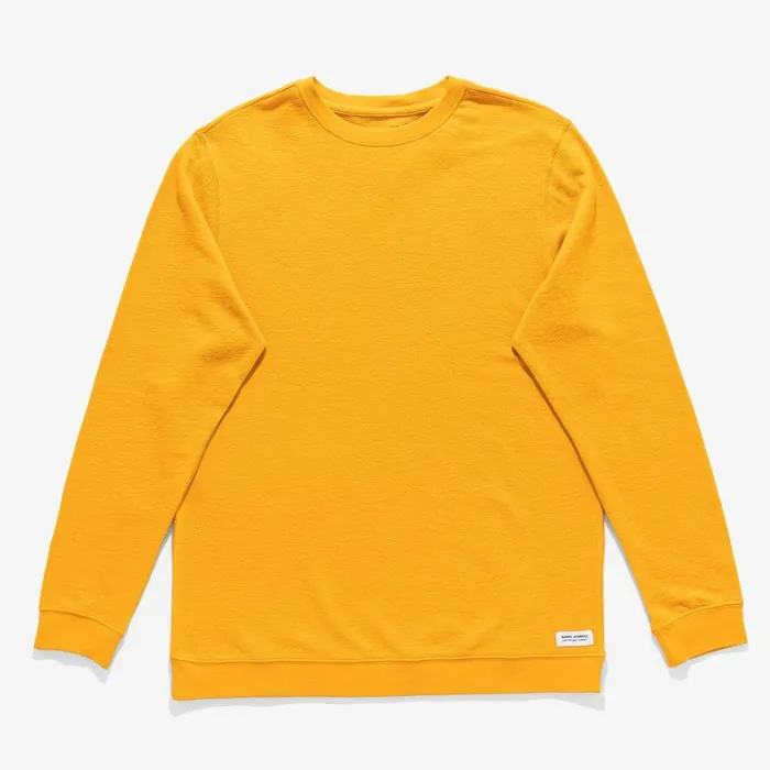 Men Banks Journal Fleeces and Knitwear Vision Transseasonal Fleece Safron