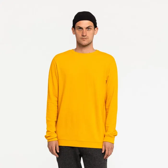 Men Banks Journal Fleeces and Knitwear Vision Transseasonal Fleece Safron