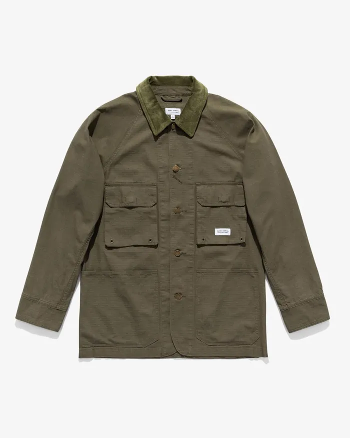 Men Banks Journal Jackets Contra Jacket Military Olive