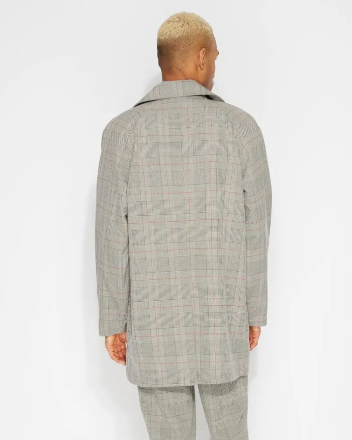 Men Banks Journal Jackets Downtown Check Trench Jacket Crock Men Banks Journal Jackets Downtown Check Trench Jacket Crock