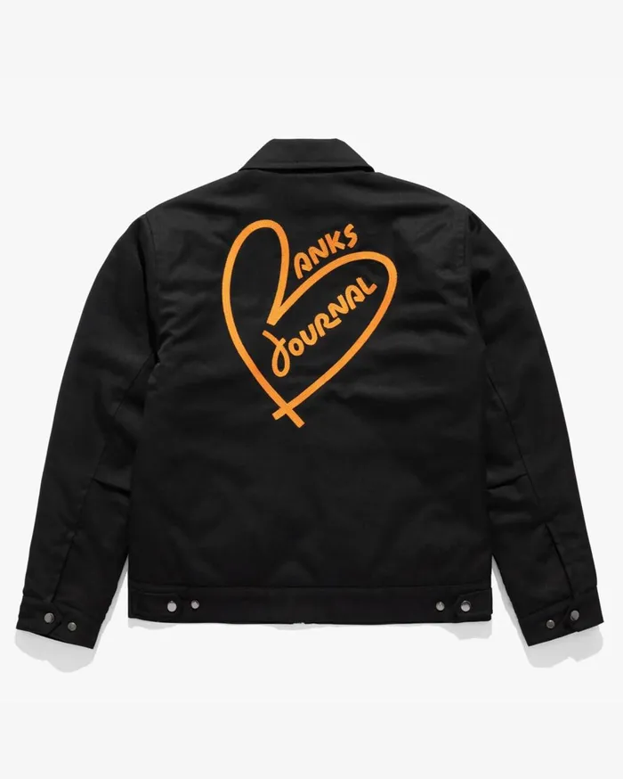 Men Banks Journal Jackets Giles Jacket Black