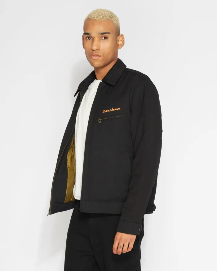 Men Banks Journal Jackets Giles Jacket Black