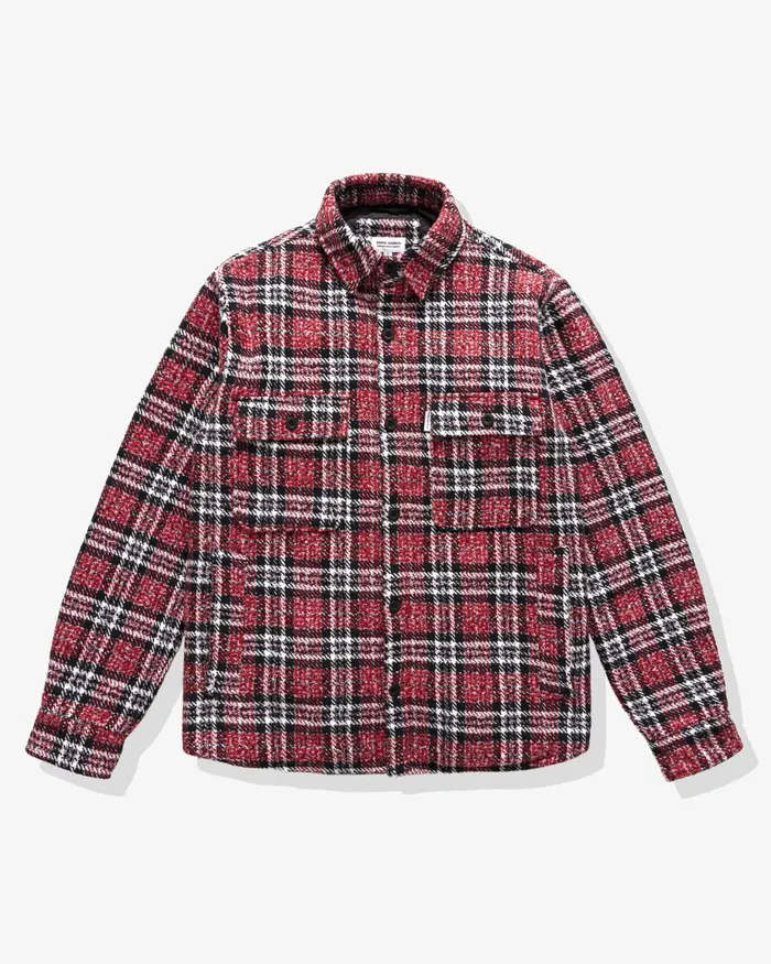 Men Banks Journal Jackets Inertia Shirt Jacket Blood Orange