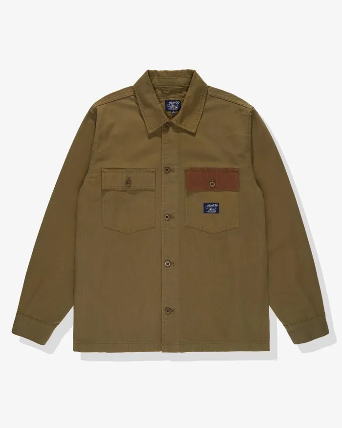 Men Banks Journal Jackets Oliver Field Jacket Olive Branch