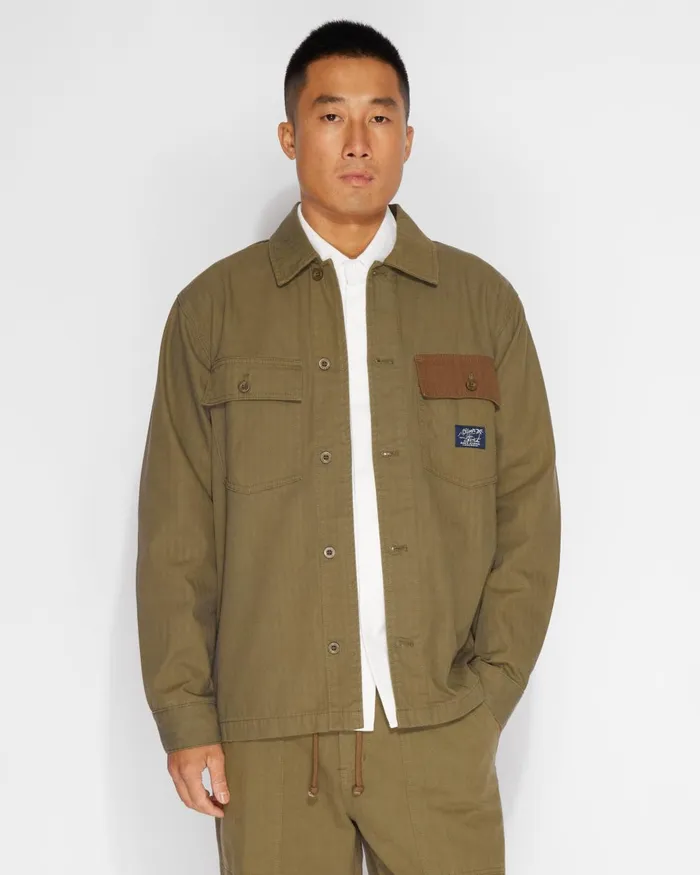 Men Banks Journal Jackets Oliver Field Jacket Olive Branch Men Banks Journal Jackets Oliver Field Jacket Olive Branch