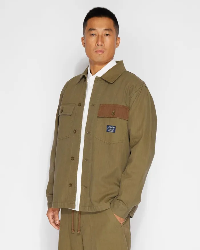 Men Banks Journal Jackets Oliver Field Jacket Olive Branch Men Banks Journal Jackets Oliver Field Jacket Olive Branch