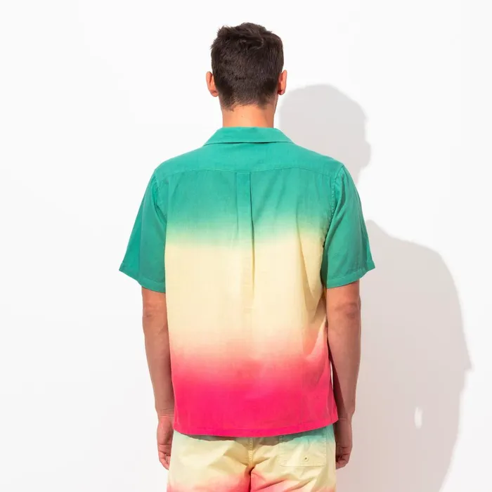 Men Banks Journal Shirts Deepest Reaches Fade SS Woven Shirt Fade Men Banks Journal Shirts Deepest Reaches Fade SS Woven Shirt Fade