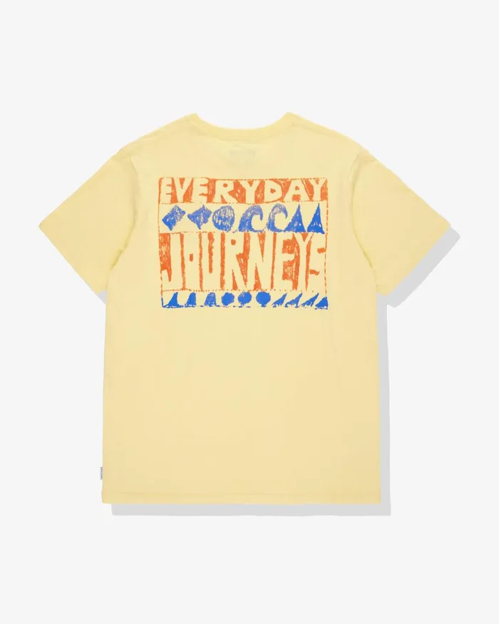Men Banks Journal TShirts Cera Standard Tee Shirt Lemon