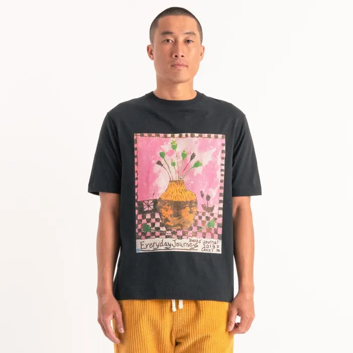 Men Banks Journal TShirts Darcy McCrae Trader Tee Shirt Black